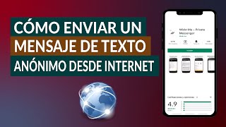 ¿Cómo Enviar un Mensaje de Texto SMS Anónimo Desde Internet   Muy Fácil [upl. by Mcadams]