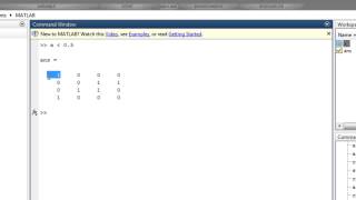 Working with Arrays in MATLAB [upl. by Eidderf]