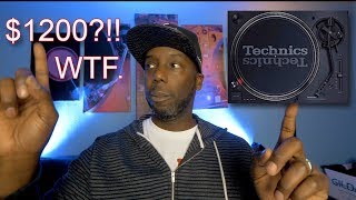 Technics 1200 MK7 and Reloop RP800 MK2  New Turntables for 2019 Technics list price is INSANE [upl. by Ramed342]