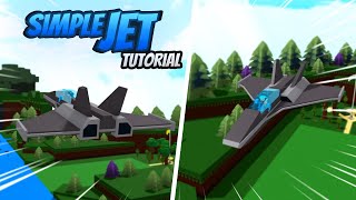 Simple Jet Tutorial  Build a Boat For Treasure [upl. by Levitan598]