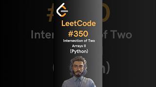 LeetCode350 Intersection of Two Arrays II  Python [upl. by Rexford]