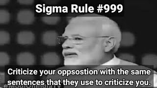 Modi sigma rule video  Narendra Modi  Memer Manushya [upl. by Yrtua640]