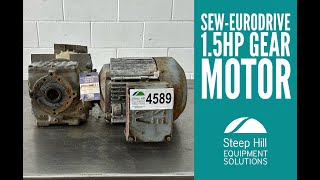 SewEurodrive Gear Motor 4589 [upl. by Heady]