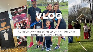 VLOG  TONIGHTS CONVERSATION LIVE IN DETROIT  AUTISM AWARENESS FIELD DAY 🥇 [upl. by Ettegdirb]