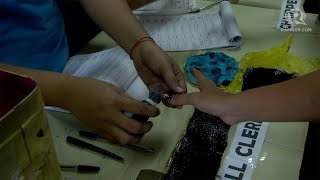 Filipinos cast votes in barangay SK elections 2018 [upl. by Dwan]