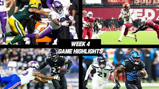 Every Week 4 Game Highlight [upl. by Ailina26]