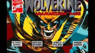 Wolverine Adamantium Rage SNES level one introduction [upl. by Meaghan]