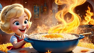 Pease Porridge Hot  Traditional Nursery Rhyme for Kids [upl. by Iniretake]