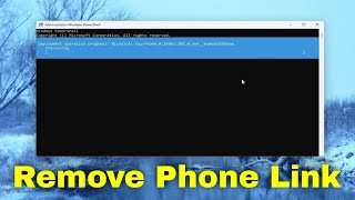 How To Remove or Uninstall Phone Link In Windows 1110 Guide [upl. by Noivert]