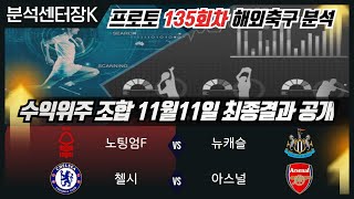 분석센터장K 축구승무패 amp 프로토분석 135회차 월요일 경기분석 승무패 프로토 분석센터장K [upl. by Ecnerrot668]