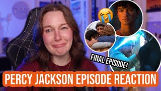 Percy Jackson and the Olympians  Episode 8 REACTION [upl. by Lytsyrk]