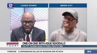 Asue Ighodalo on Channels TV today [upl. by Mohamed]