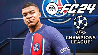 PSG vs Real Sociedad  Huitième de Finale Ligue des Champions  EA FC 24 PS5 4K HDR [upl. by Airb]