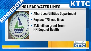 Albert Lea working to replace lead water lines [upl. by Decker]