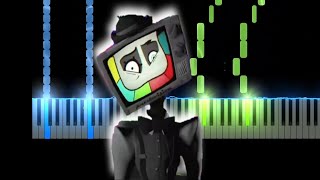 PUZZLEVISION Song  Creative Control Piano Tutorial [upl. by Nyrahtak860]