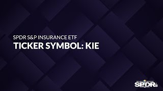 ETF of the Week SPDR SampP Insurance ETF KIE [upl. by Ontine]