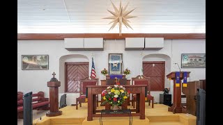 New Herrnhut Moravian Church service [upl. by Eenahpets701]