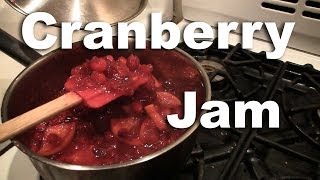 Cranberry Jam Recipe  How To Cook Cranberries  GardenFork [upl. by Nyhagen]