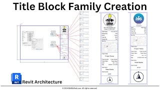 Mastering Title Block Family Creation in Revit  Revit Tutorial [upl. by Wycoff842]