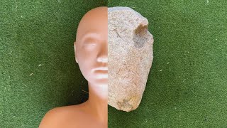 ASMR  Massaging a Rock Into a Person [upl. by Kosse693]