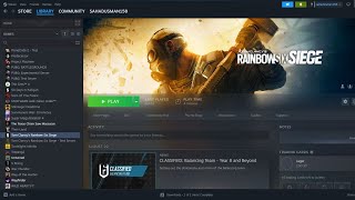 How to Fix Rainbow Six Siege Stuck on Loading Screen [upl. by Aiekram]