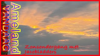 Zonsondergang 7 september  Hollum Ameland [upl. by Lipinski]