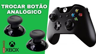 Como Trocar Botão Analógico do Controle de Xbox One  2021 [upl. by Primaveria]