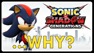 Sonic X Shadow Generations New Gameplay Story Update amp Some Bad News [upl. by Brittaney]