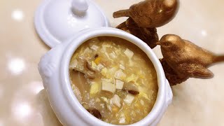 Beancurd In Thick Soup  How To Make Silky Smooth Tau Foo Kang  Tau Fu Kang  Tofu Kang [upl. by Shah610]