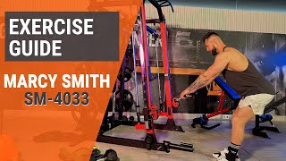 EXERCISE GUIDE Marcy SM4033 SMITH CAGE [upl. by Evannia]