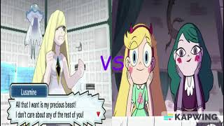 Lusamine VS Eclipsa  PokemonStar VS Forces Of Evil Mix [upl. by Rosenstein]