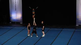 Twisters Cheer Elite Linn amp Alexander Partner Stunt Senior RM 2018 [upl. by Nelle]