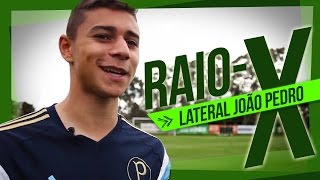 O RaioX do lateraldireito João Pedro 17 anos revelação do Palmeiras [upl. by Yeslrahc]