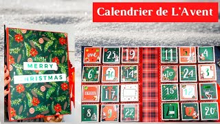 Noël  Comment Faire un Calendrier de lAvant en Livre Tutoriel Complet [upl. by Etka]