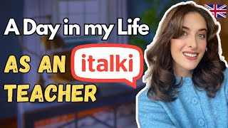 A Day in my Life as an italki Teacher [upl. by Desdamonna]