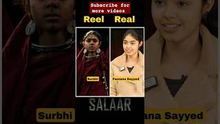 Salaar part 1 Reel vs Real Cast With Name darlingprabhas reelvsreal cast [upl. by Lochner565]