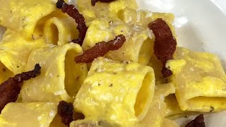 CARBONARA CON UOVA SODE [upl. by Herrah]