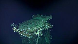 Sunken WWII Japanese Aircraft Carrier Kagan Discovered in Pacific [upl. by Atekahs436]