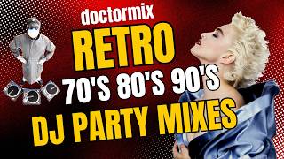 The Hottest 70s 80s 90s Retro DJ Mixes by doctormix are NOW on YouTube doctormixradio [upl. by Simona]