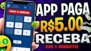 Novo APP para GANHAR DINHEIRO no PIX Ordenando Números💰 App Pagando na Hora [upl. by Agostino]