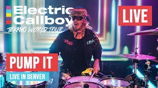 Electric Callboy  PUMP IT LIVE in Denver CO US TOUR 2023 [upl. by Knowle]