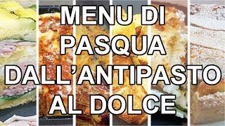 Menù di Pasqua dallantipasto alla pastiera napoletana  FoodVlogger [upl. by Garmaise]