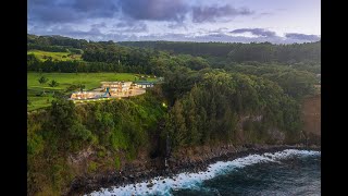 Waterfalling Estate Ninole on Hawaiis Big Island New [upl. by Ahtanaram296]