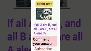 Are You Smarter Than a Genius IQ Test Challenge maths shorts quiz [upl. by Chamberlain]