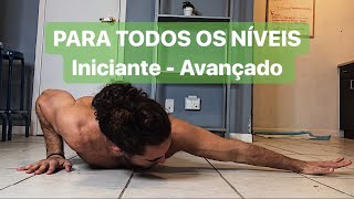 FLEXÃO ARQUEIRO  Como Fazer Tutorial Archer Push ups [upl. by Keener]