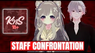 VRCHAT KNS Owner kishidumbpuppy And Staff Confrontation [upl. by Leggett]