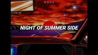 Kimagure Orange Road OP1  Night Of Summer Side  Masanori Ikeda Sub Español  Romaji [upl. by Veradis]