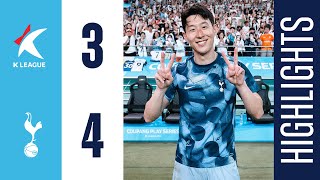 TEAM K LEAGUE 34 TOTTENHAM HOTSPUR  HIGHLIGHTS  SONNY SCORES DOUBLE IN SEOUL [upl. by Irod]