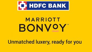 HDFC Bank Marriott Bonvoy  1 free Marriot night stay  Best for beginners 2025 [upl. by Bohlin]