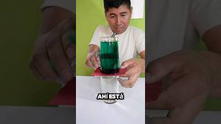 EXPERIMENTO casero comparación densidad de agua fría y de agua caliente [upl. by Strait]